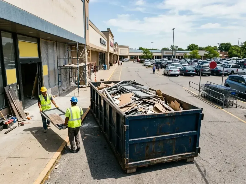 retail-store-renovation-debris-003 — frequently asked questions, Roll-off Dumpster Rentals in Howe, TX